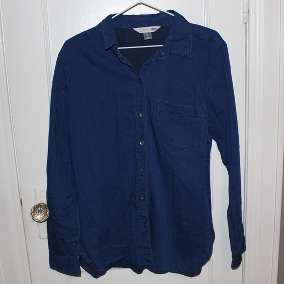 3/$20 - Denim Button Down - Picture 1 of 5